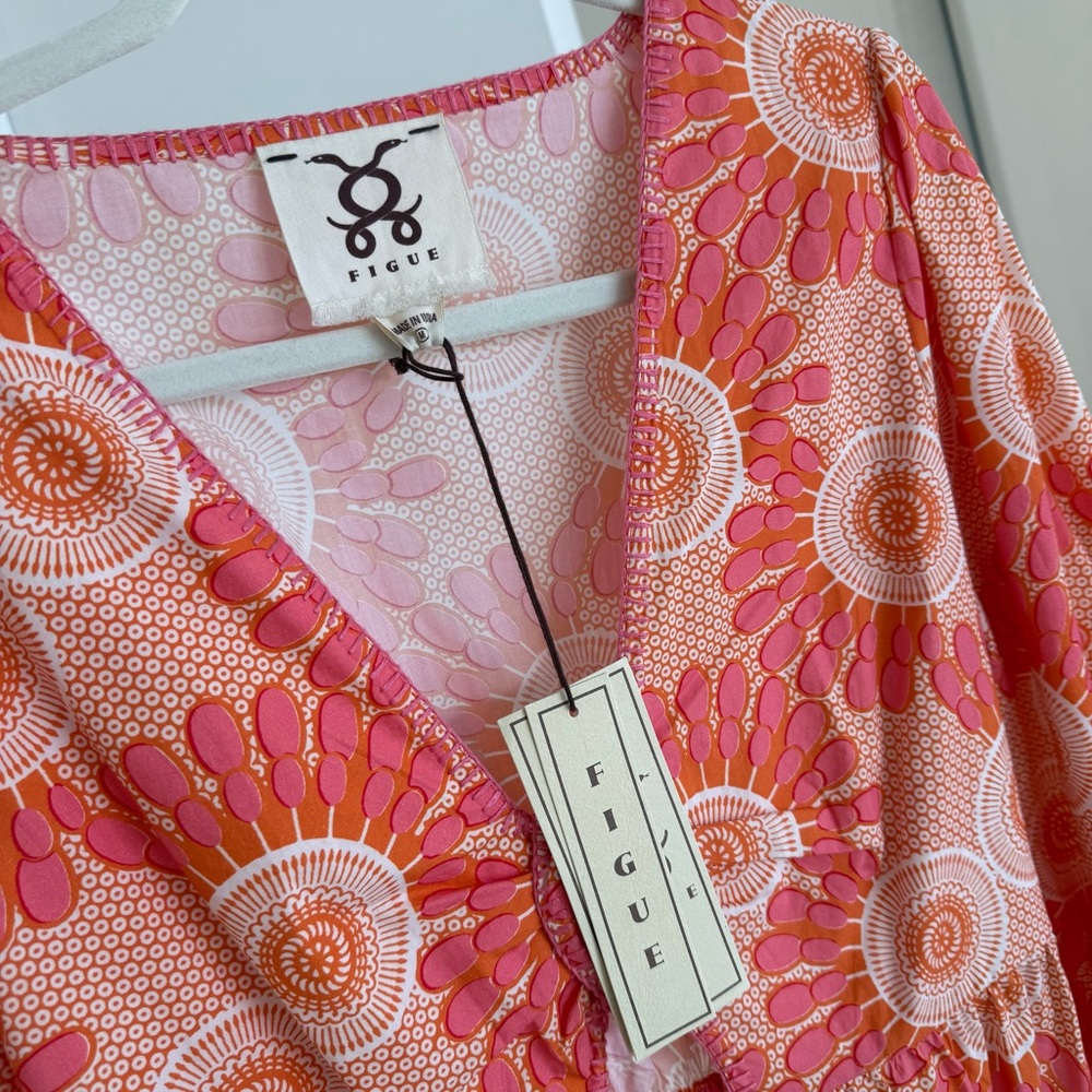NWT FIGUE Camila dress - Picture 3 of 9